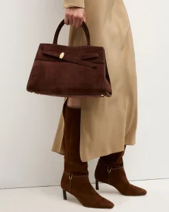 Veronica Beard Crossbody Bags|The Veronicas' Favorites*Dash Suede Bag in Chestnut