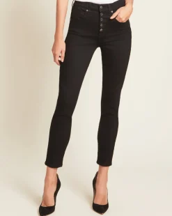 Veronica Beard Jeans*Debbie Ankle Crop Skinny Jean in Onyx