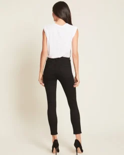 Veronica Beard Jeans*Debbie Ankle Crop Skinny Jean in Onyx
