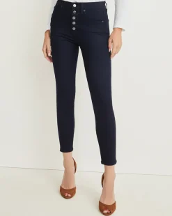 Veronica Beard Jeans|Vb Classics*Debbie Ankle-Crop Skinny Jean in Indigo