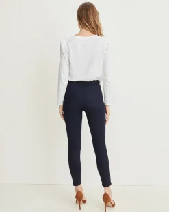 Veronica Beard Jeans|Vb Classics*Debbie Ankle-Crop Skinny Jean in Indigo