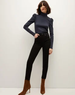 Veronica Beard Jeans*Debbie Skinny Jean Onyx
