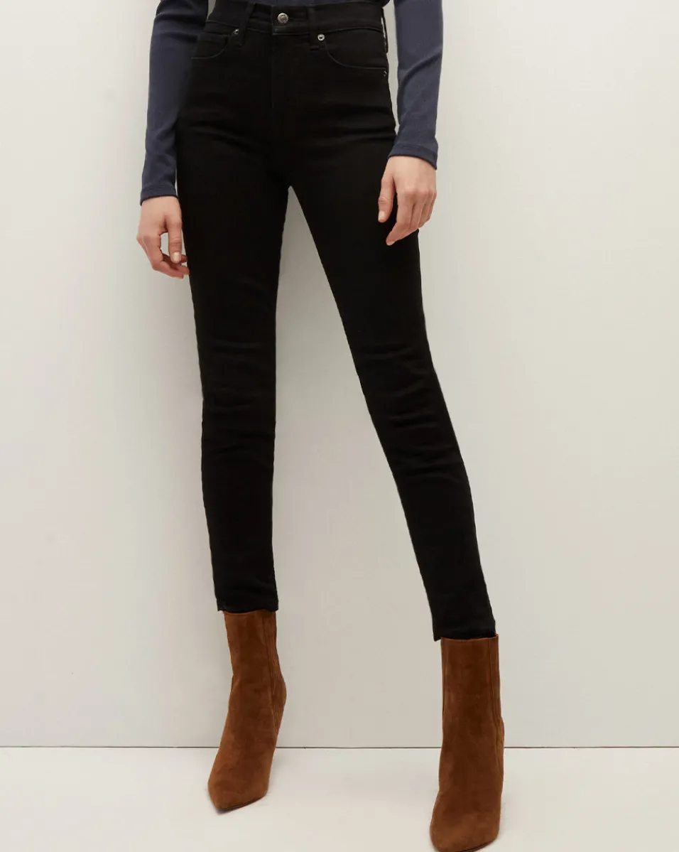 Veronica Beard Jeans*Debbie Skinny Jean Onyx