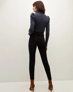Veronica Beard Jeans*Debbie Skinny Jean Onyx