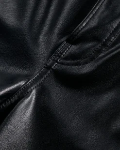 Veronica Beard Jeans|Pants*Debbie Skinny Vegan Leather Pant Black