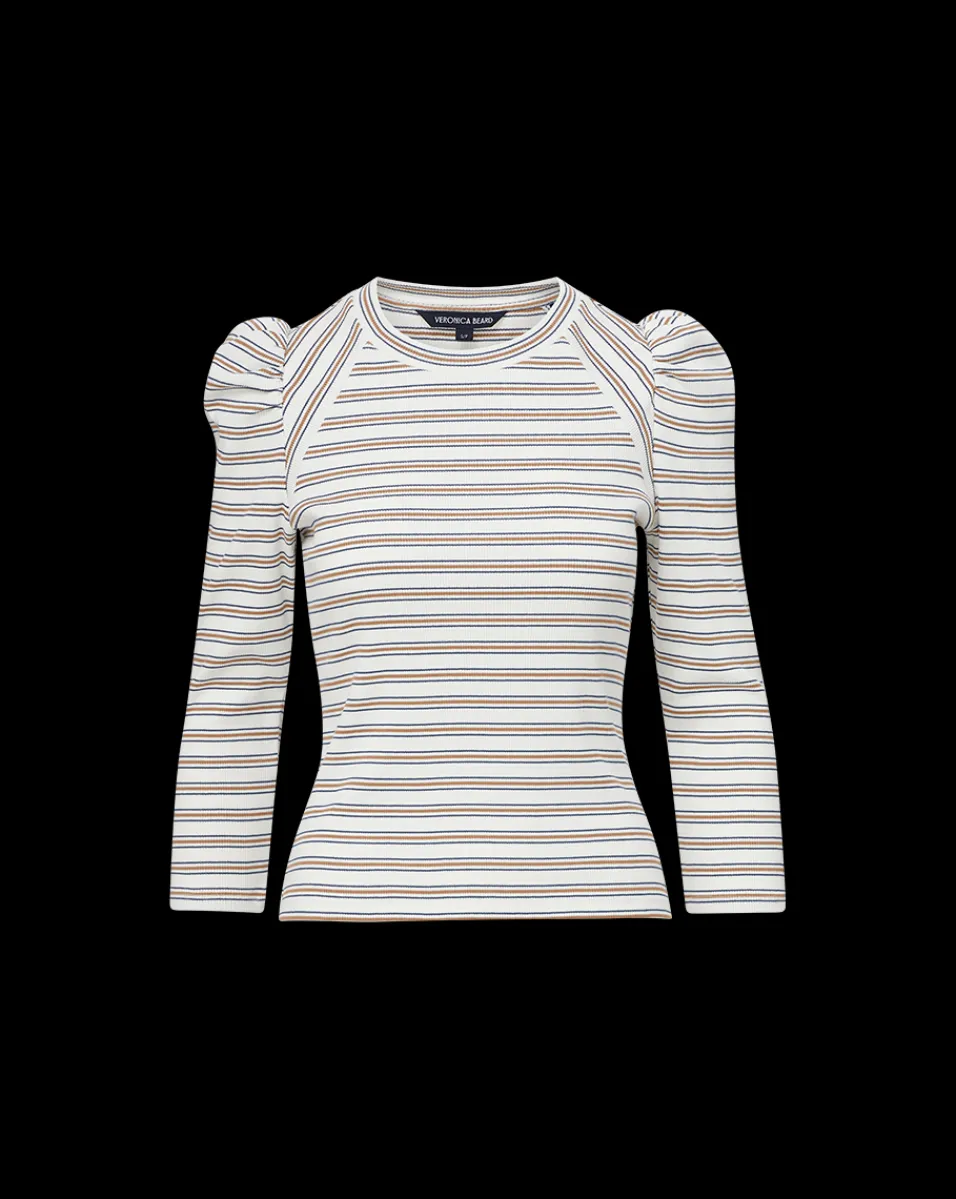 Veronica Beard Tops*Delano Top in Off-White Multi Off-WhiteMulti