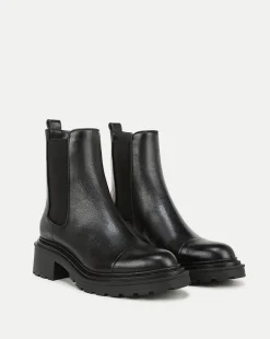 Veronica Beard Boots & Booties*Delilah Leather Bootie in Black