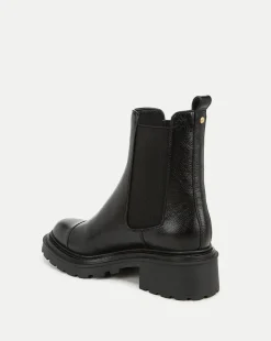 Veronica Beard Boots & Booties*Delilah Leather Bootie in Black