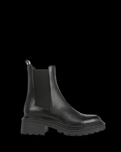 Veronica Beard Boots & Booties*Delilah Leather Bootie in Black