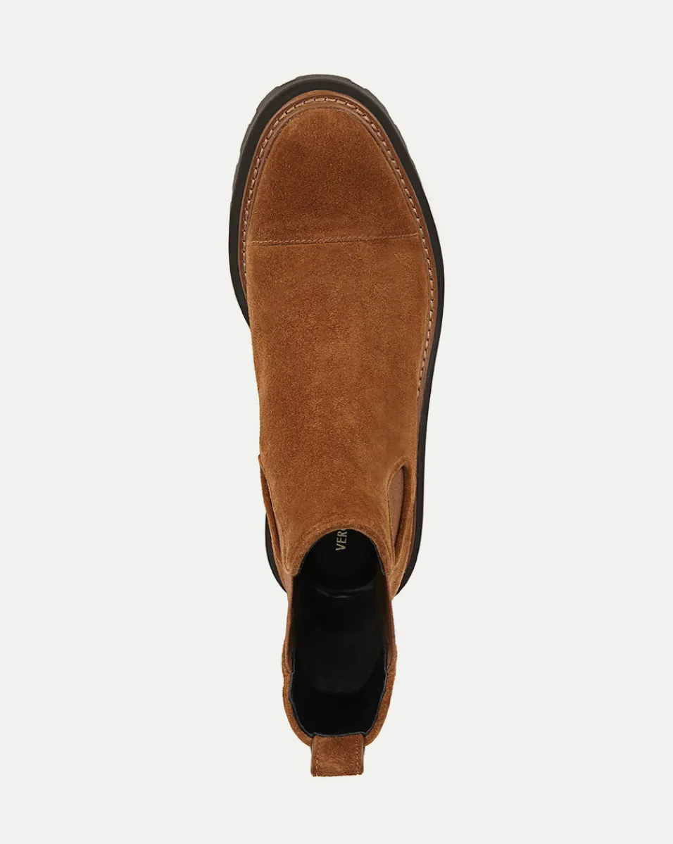 Veronica Beard Boots & Booties*Delilah Suede Bootie in Caramel