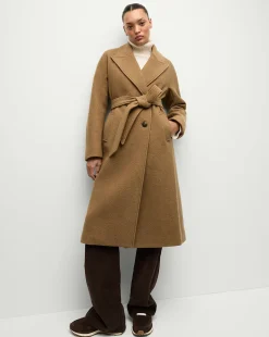 Veronica Beard Jackets & Outerwear|The Veronicas' Favorites*Della Wool Dickey Coat in Dark Camel DarkCamel