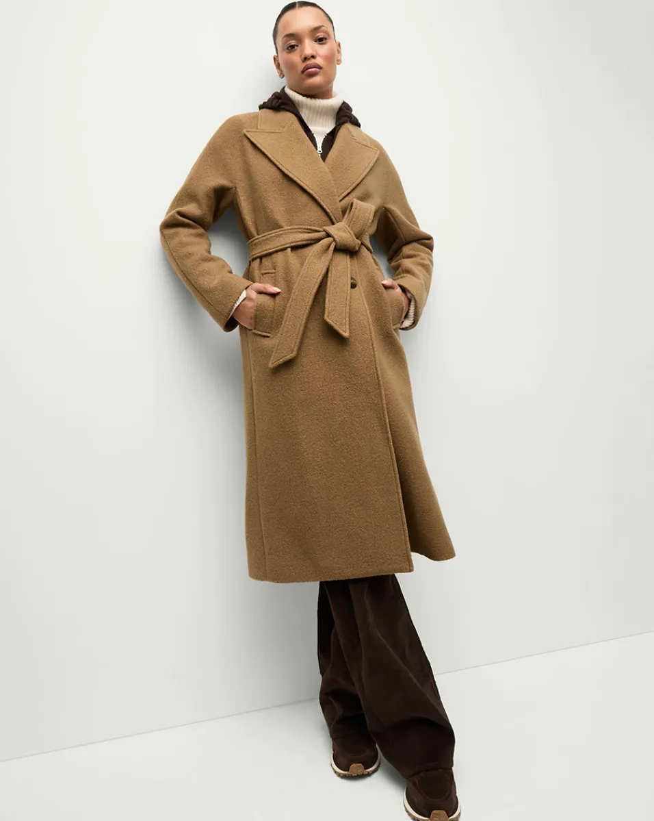 Veronica Beard Jackets & Outerwear|The Veronicas' Favorites*Della Wool Dickey Coat in Dark Camel DarkCamel
