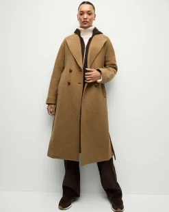 Veronica Beard Jackets & Outerwear|The Veronicas' Favorites*Della Wool Dickey Coat in Dark Camel DarkCamel