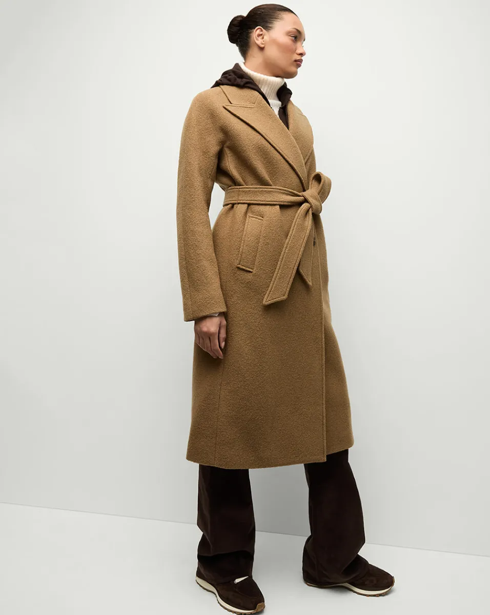 Veronica Beard Jackets & Outerwear|The Veronicas' Favorites*Della Wool Dickey Coat in Dark Camel DarkCamel