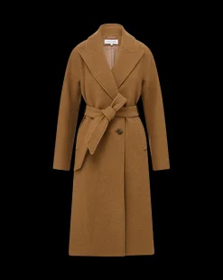 Veronica Beard Jackets & Outerwear|The Veronicas' Favorites*Della Wool Dickey Coat in Dark Camel DarkCamel