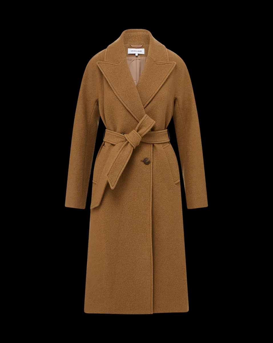 Veronica Beard Jackets & Outerwear|The Veronicas' Favorites*Della Wool Dickey Coat in Dark Camel DarkCamel