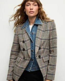 Veronica Beard Dickeys|Extended Sizes*Denim Slate Dickey Denim-Blue