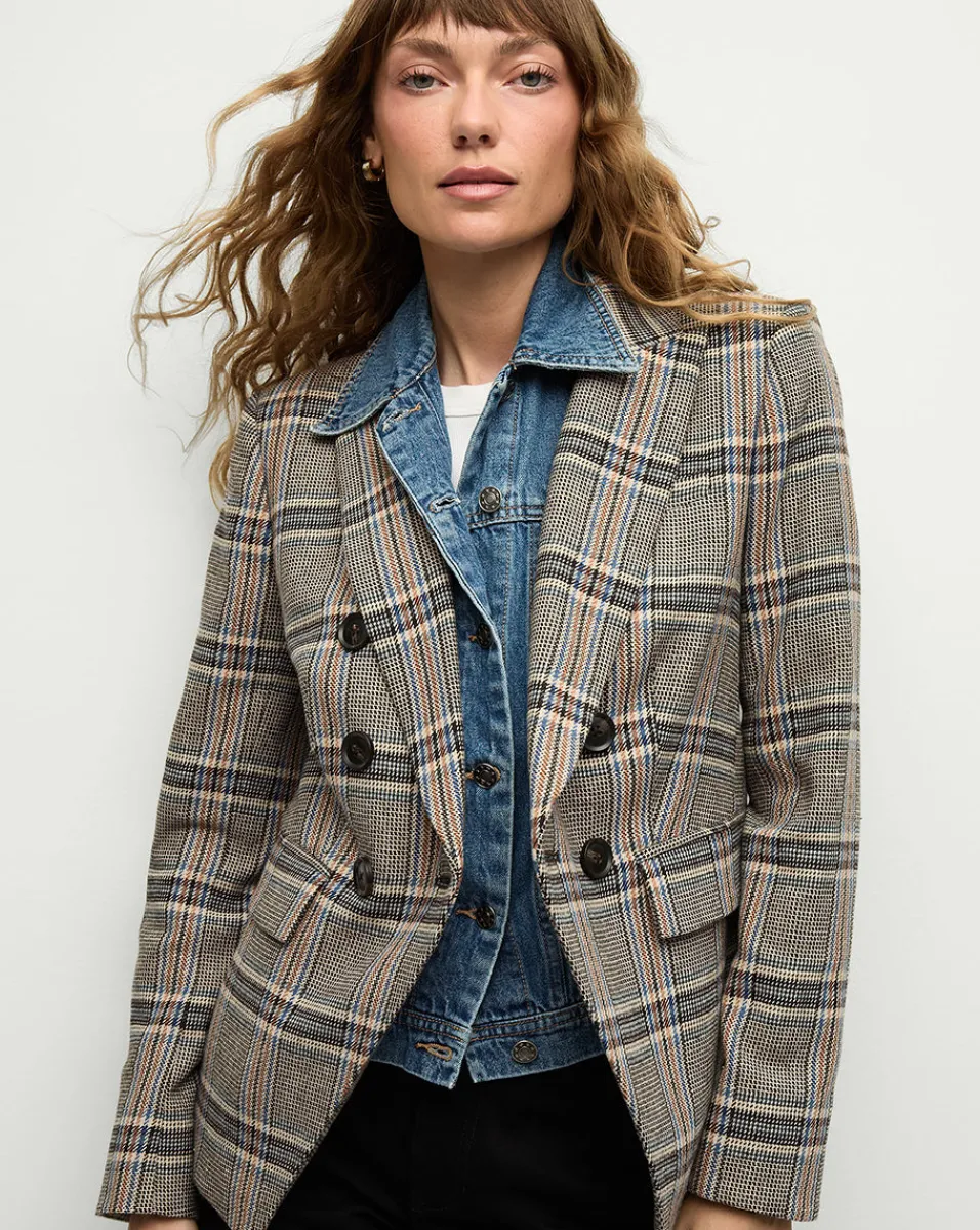 Veronica Beard Dickeys|Extended Sizes*Denim Slate Dickey Denim-Blue