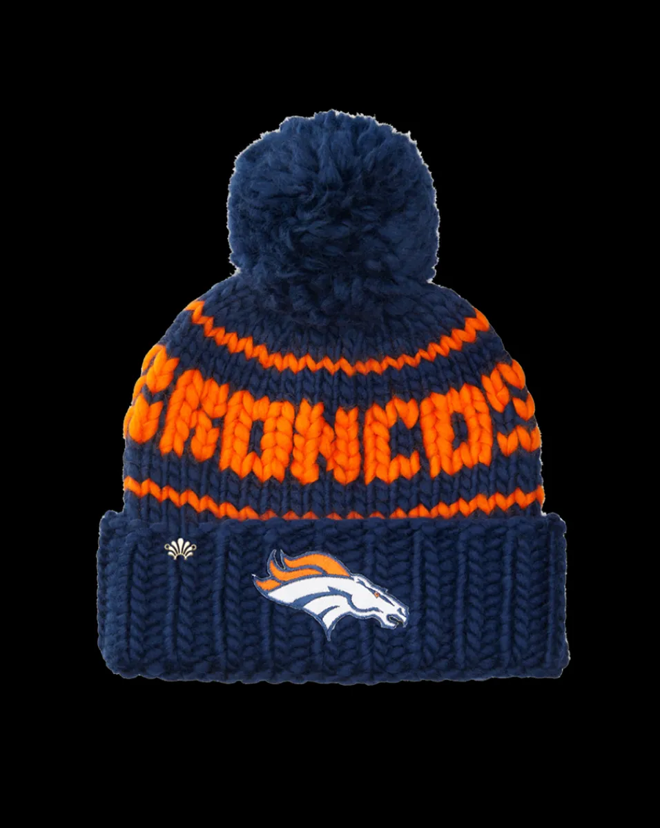 Veronica Beard Accessories|The Gift Guide*Denver Broncos Beanie in Navy