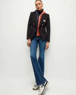 Veronica Beard Jackets & Outerwear*Denver Broncos Dickey Jacket in Navy/Gold DenverBroncos