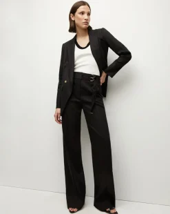 Veronica Beard Jackets & Outerwear*Didion Stretch-Linen Jacket in Black