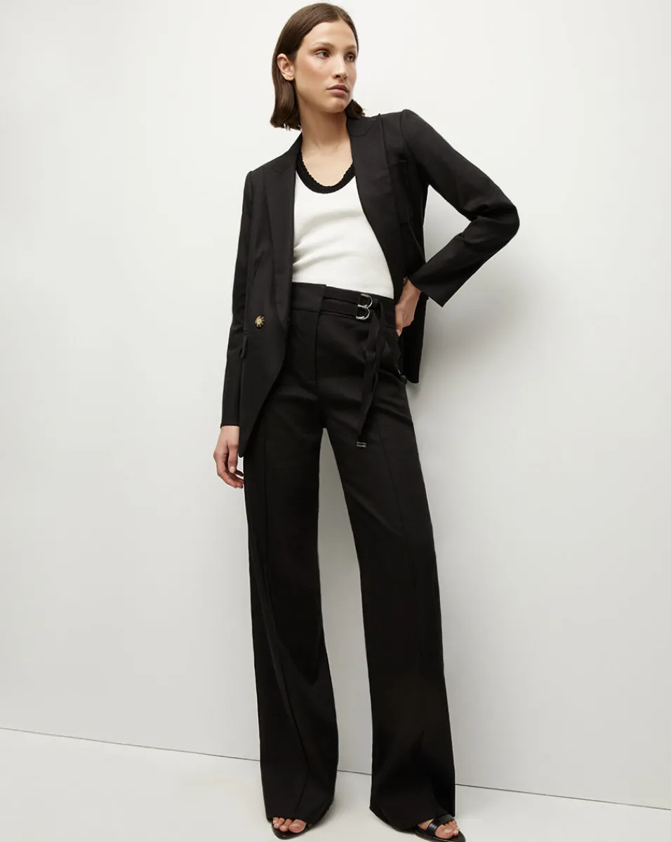 Veronica Beard Jackets & Outerwear*Didion Stretch-Linen Jacket in Black