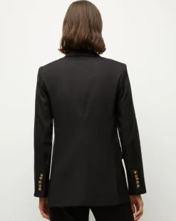 Veronica Beard Jackets & Outerwear*Didion Stretch-Linen Jacket in Black