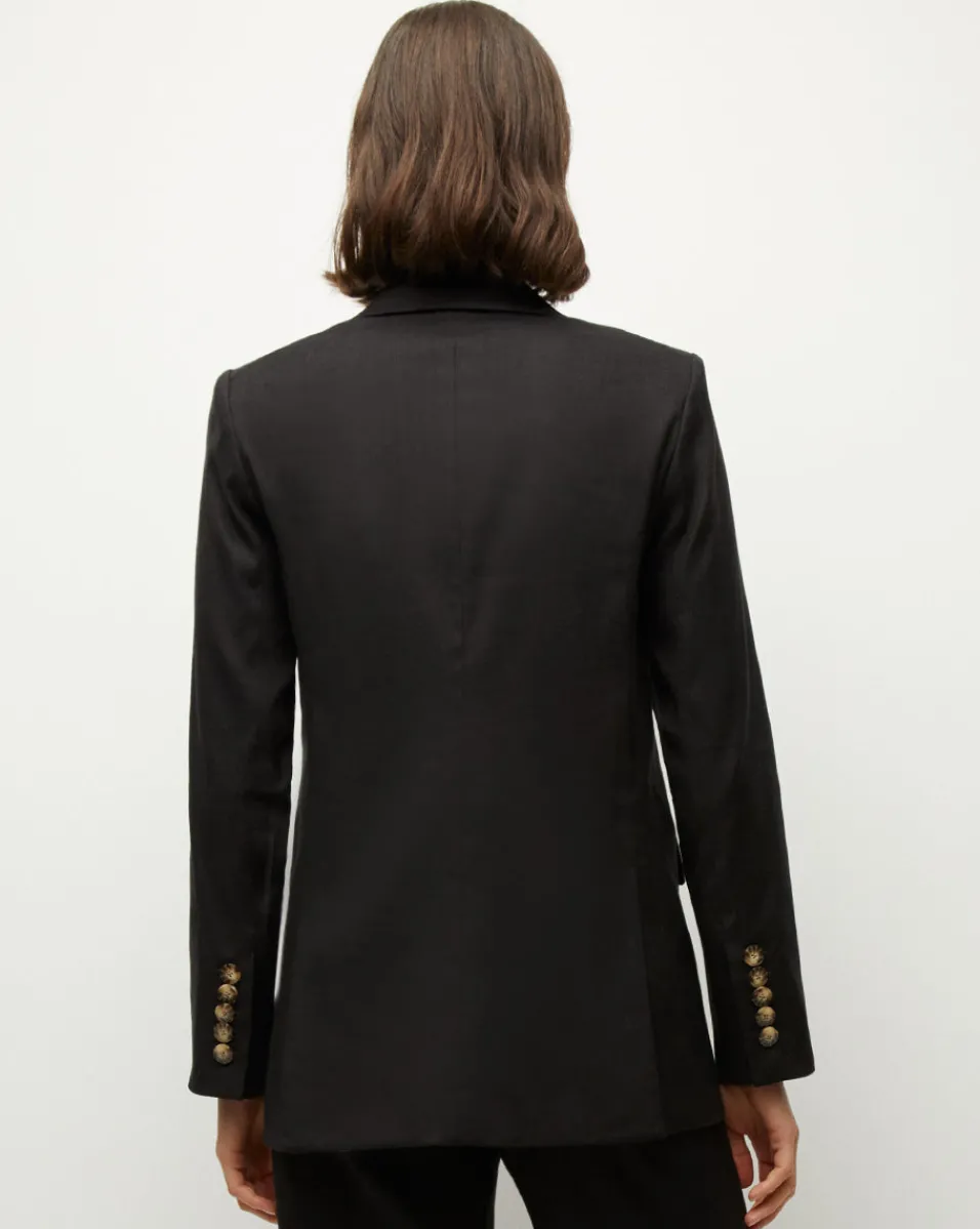 Veronica Beard Jackets & Outerwear*Didion Stretch-Linen Jacket in Black