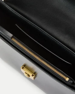 Veronica Beard Shoulder Bags|Party Dressing*Double Link Flap Bag in Black