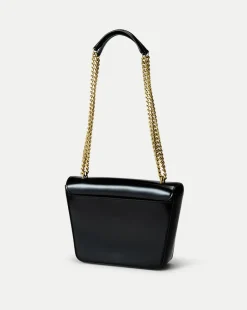 Veronica Beard Shoulder Bags|Party Dressing*Double Link Flap Bag in Black
