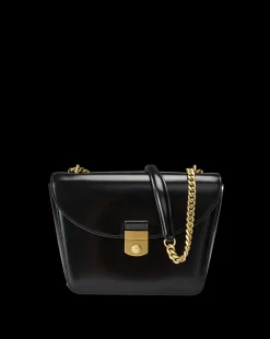 Veronica Beard Shoulder Bags|Party Dressing*Double Link Flap Bag in Black