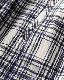 Veronica Beard Pants|Matching Sets*Dova Plaid Pant in Ivory/Navy