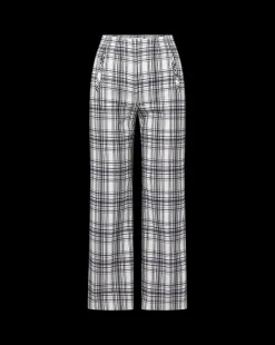 Veronica Beard Pants|Matching Sets*Dova Plaid Pant in Ivory/Navy