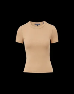 Veronica Beard Tops*Draya Tee in Khaki