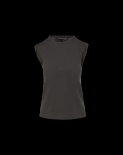 Veronica Beard Tops|Vb Classics*Dree Muscle Tee Charcoal