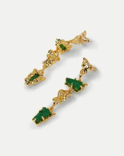 Veronica Beard Accessories|The Veronicas' Favorites*Druzy Linear Earring in Gold