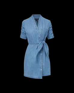 Veronica Beard Dresses*Dunn Denim Dress in Iceberg