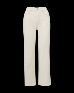 Veronica Beard Jeans*Dylan Straight-Leg Jean in Ecru