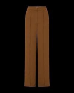 Veronica Beard Pants*Edia Matte Crepe Pant in Deep Ochre DeepOchre