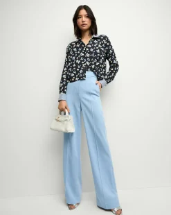 Veronica Beard Pants|Matching Sets*Edia Pant in Blue Sky BlueSky
