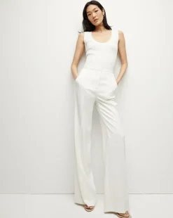 Veronica Beard Pants*Edia Pant in Ivory