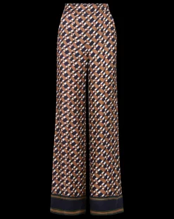 Veronica Beard Pants*Edia Pant in Navy/Acorn