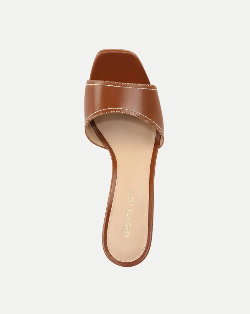 Veronica Beard Sandals*Ellen Wedge Sandal in Caramel