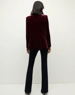 Veronica Beard Jackets & Outerwear|Matching Sets*Ellette Dickey Jacket in Wine