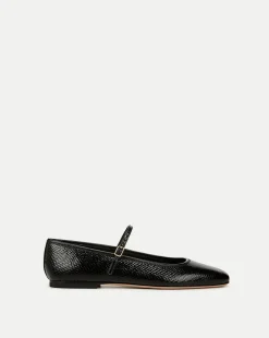 Veronica Beard Flats & Loafers*Ellie Metallic Flat in Black