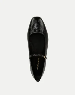 Veronica Beard Flats & Loafers*Ellie Metallic Flat in Black