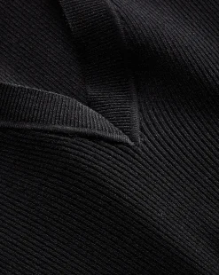 Veronica Beard Tops|Sweaters*Emily Knit Polo Shirt in Black