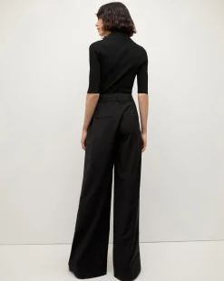 Veronica Beard Tops|Sweaters*Emily Knit Polo Shirt in Black