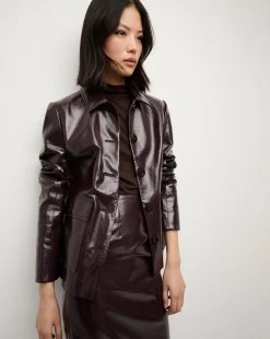 Veronica Beard Jackets & Outerwear|Matching Sets*Essex Dickey Jacket in Plum