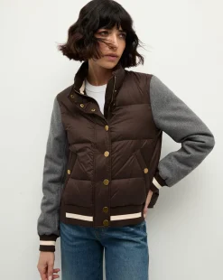 Veronica Beard Jackets & Outerwear|The Veronicas' Favorites*Ethan Puffer in Dark Chocolate DarkChocolate